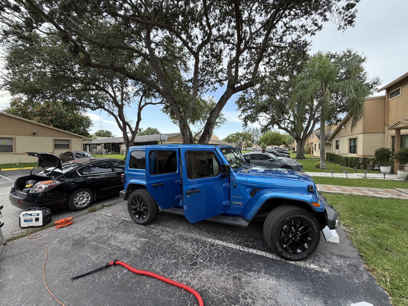 Two-bucket hand wash — paint-safe method